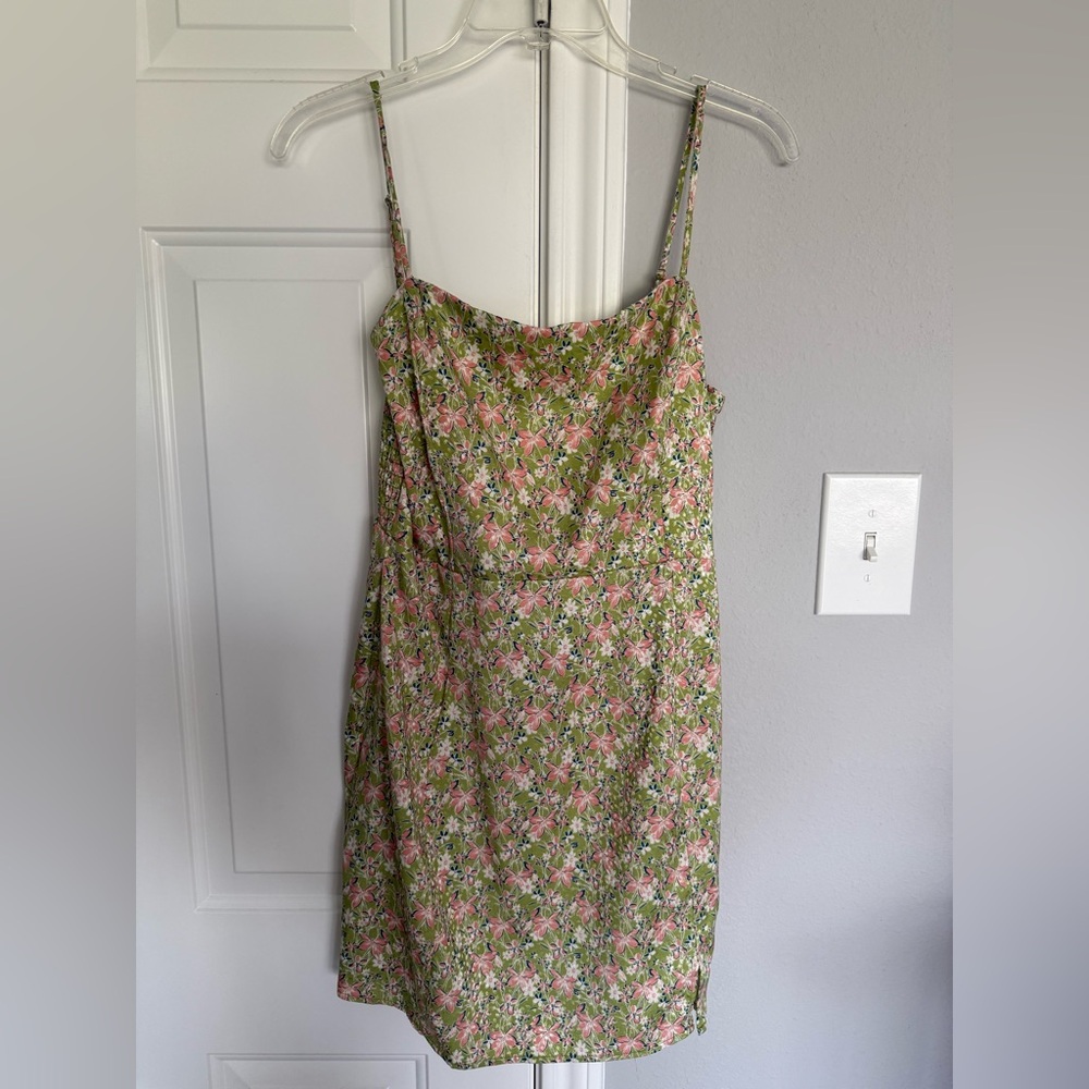 Floral mini dress